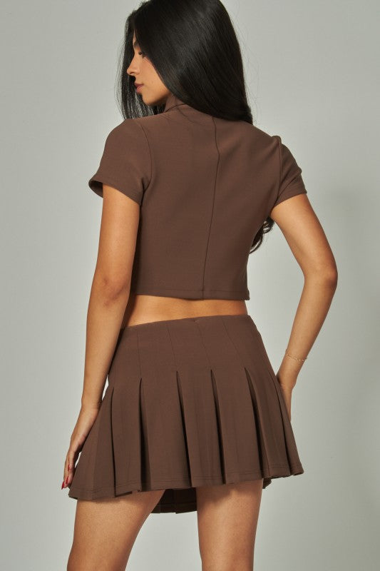 Pleated Skirt